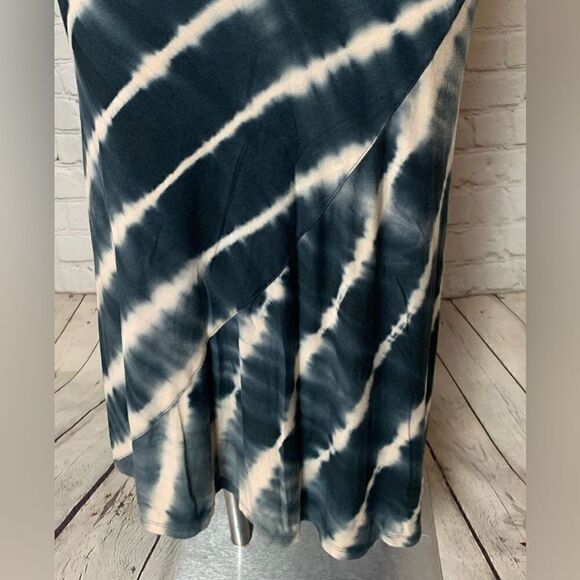 🔮 PAOLINO | Tie Dyed Maxi Skirt. Elastic waist. - Picture 2 of 5